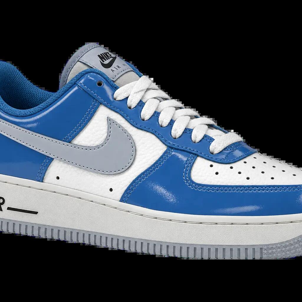 Damen - Sneaker - Patentleder - Nike air force 1 07 photo blue patent - blau