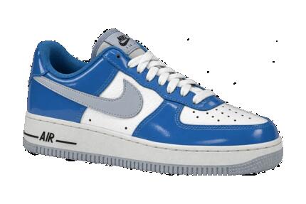Zapatillas - Nike Air Force 1 07 Photo Blue Patent - piel de charol - azul