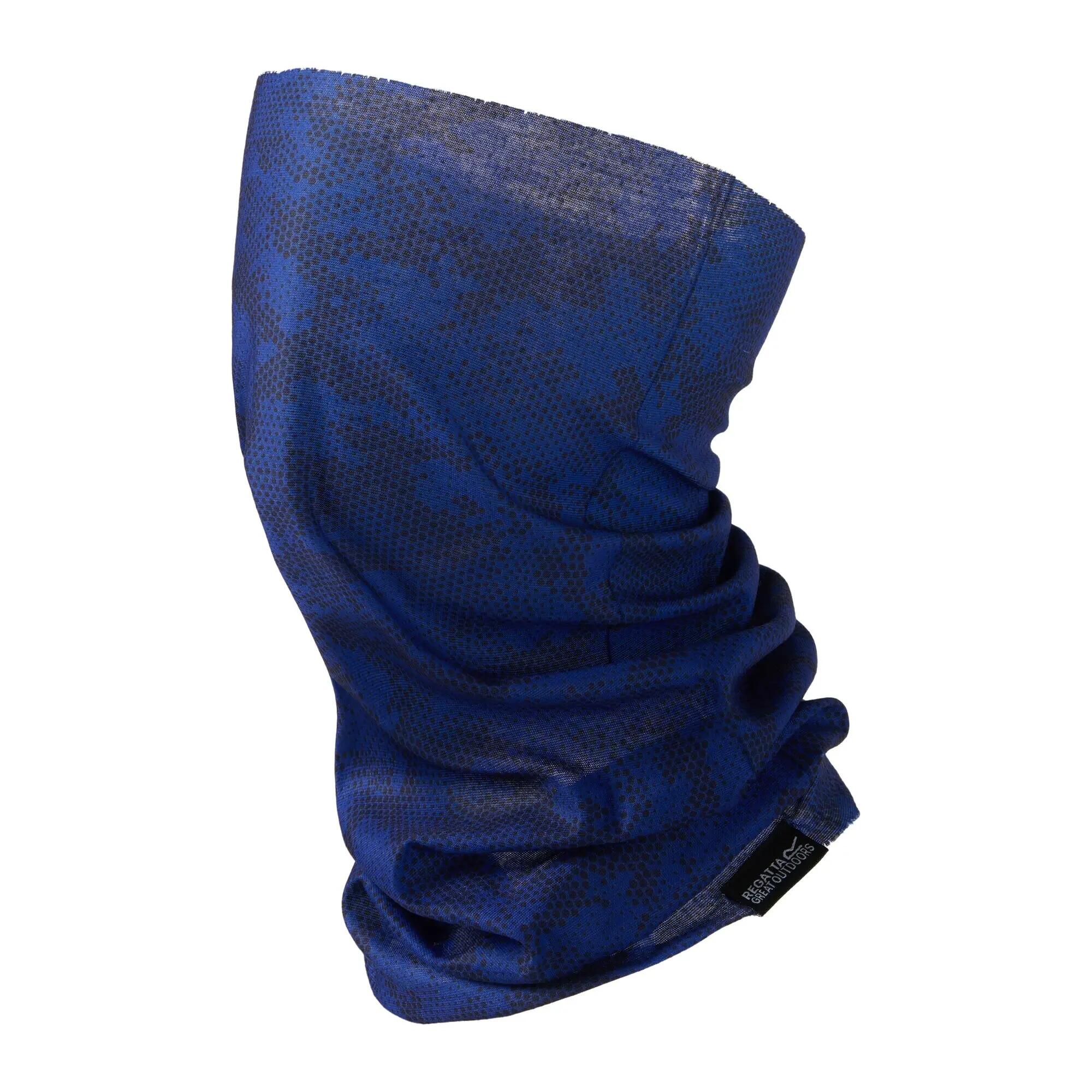 Braga para Cuello Multitube II Diseño Lunares de Camuflaje para Niños/Niñas Azul 2/4