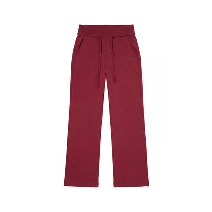Pantalon de sport pour femmes, taille haute, à la coupe ajustée et bas légèremen