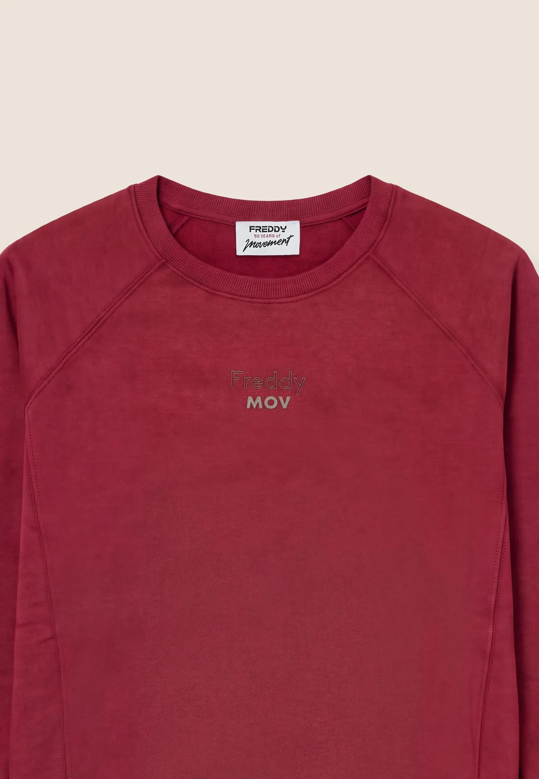 Felpa girocollo da donna regular fit Freddy MOV 3/3