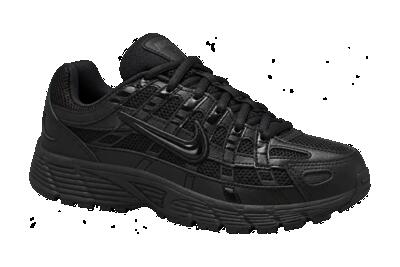 Kinderschoenen - loopschoenen - sportschoen - mesh - nike p-6000 - zwart