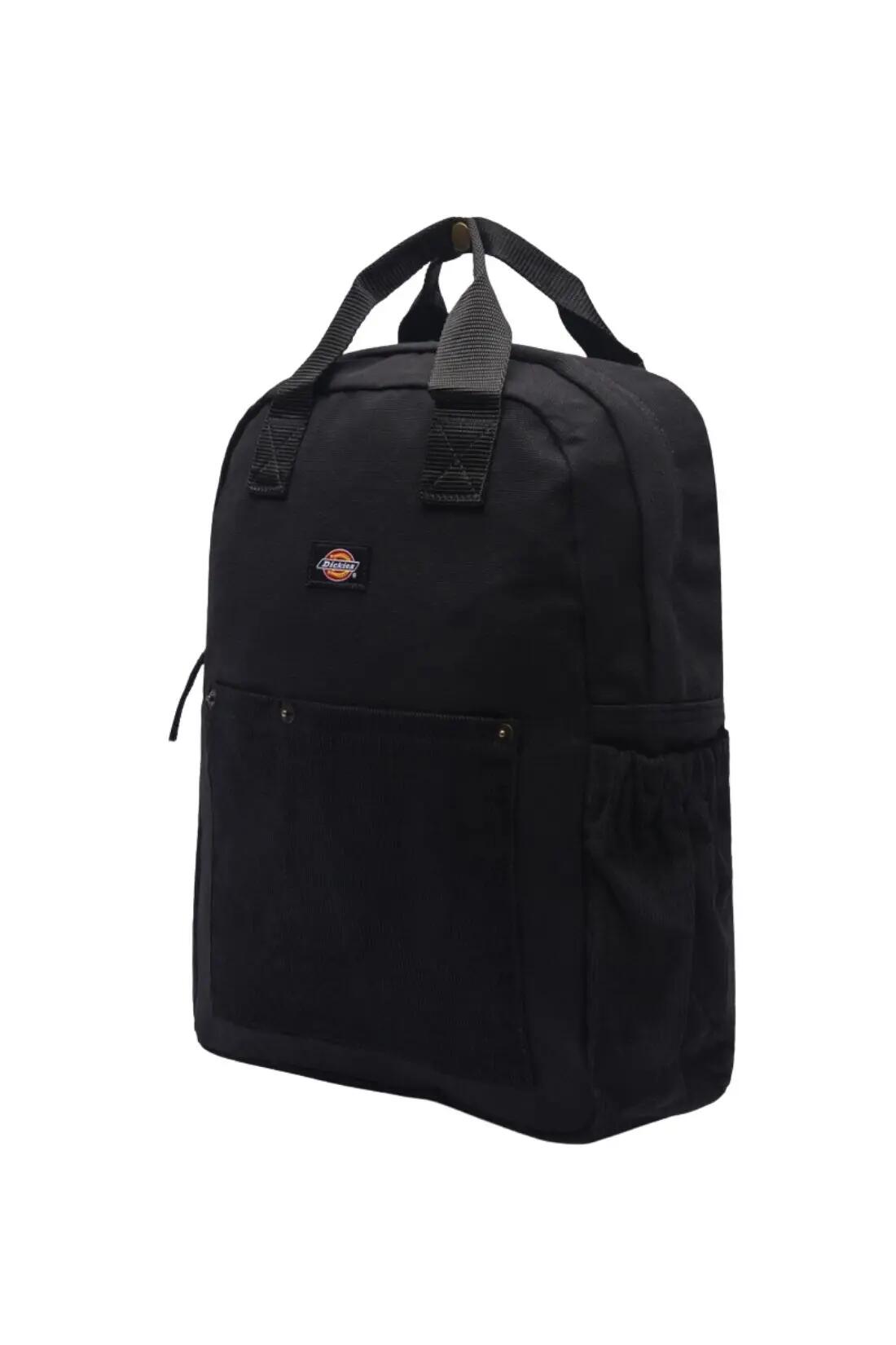 Zaino - Sportswear - Uomo - Tela di cotone, spallacci imbottiti - Dickies - Nero 3/4