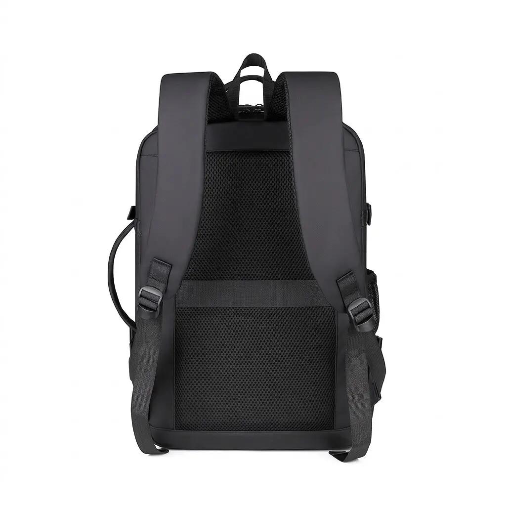 Sac à dos de travail léger pour homme 2-en-1 23 L 30x45x17 cm - Noir 4/10