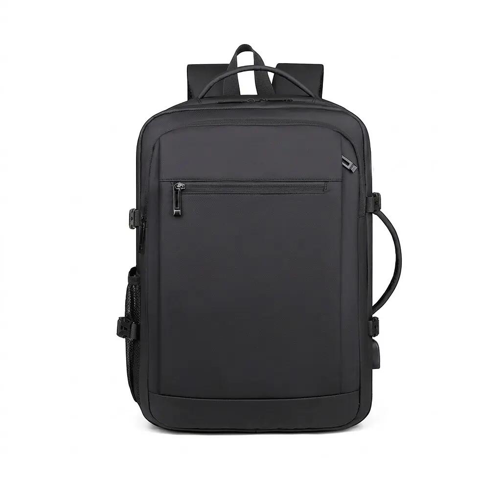 Sac à dos de travail léger pour homme 2-en-1 23 L 30x45x17 cm - Noir 2/10
