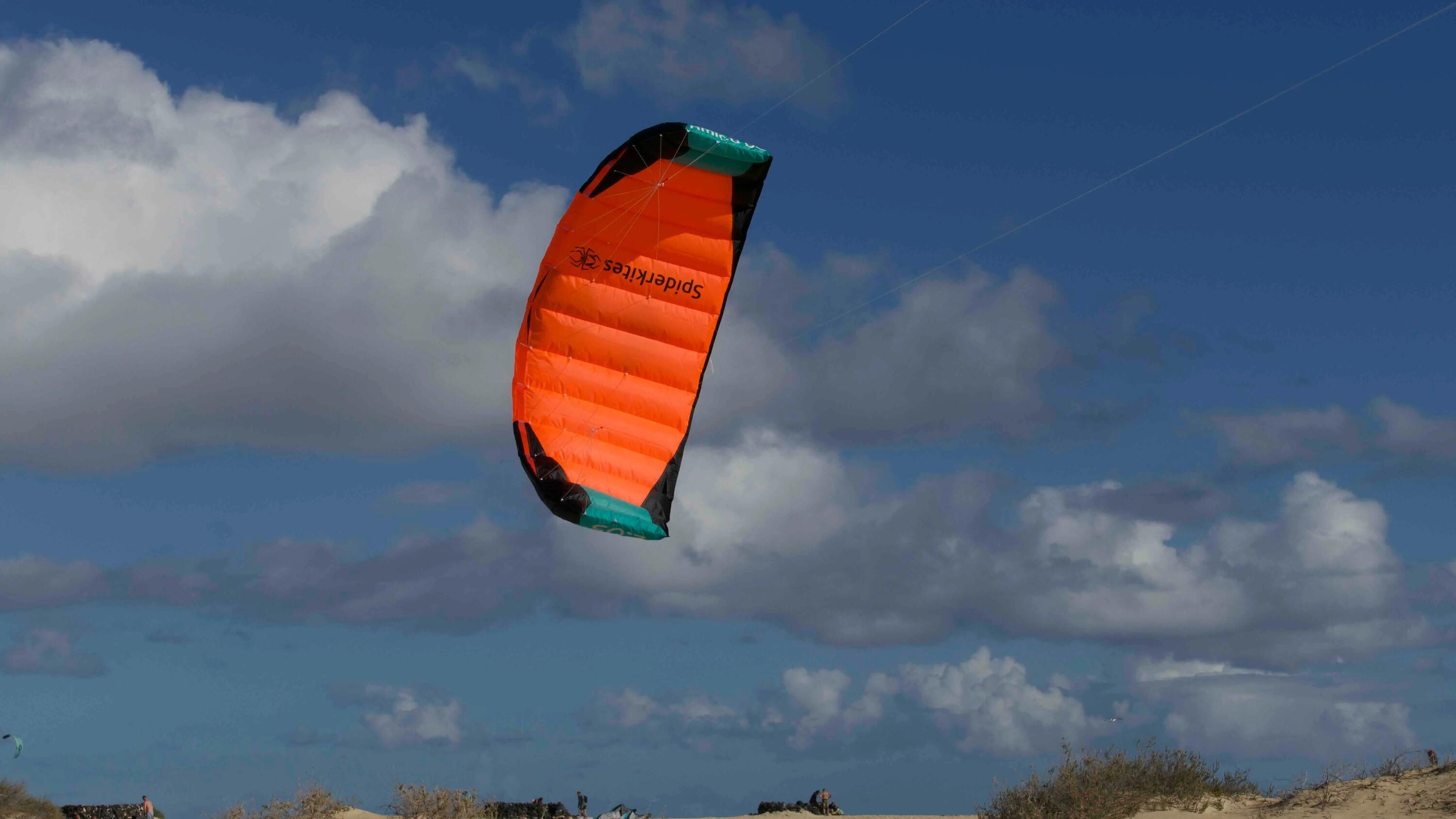 Matrasvlieger Spiderkites Amigo DC 2.05 + bar 10057 Oranje 205 x 74 cm 4/7