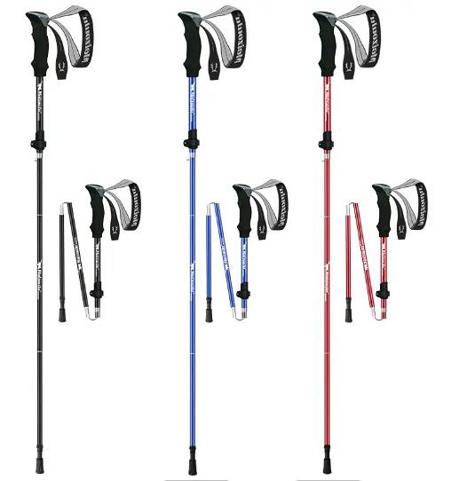 Bâtons de randonnée légers (lot de 2) – 110-135 cm 4/4