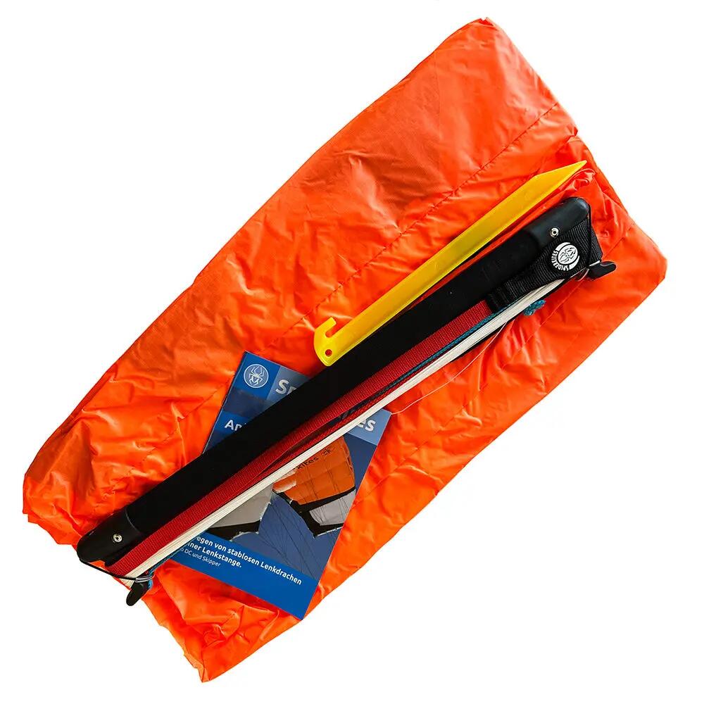 Matrasvlieger Spiderkites Amigo DC 2.05 + bar 10057 Oranje 205 x 74 cm 3/7