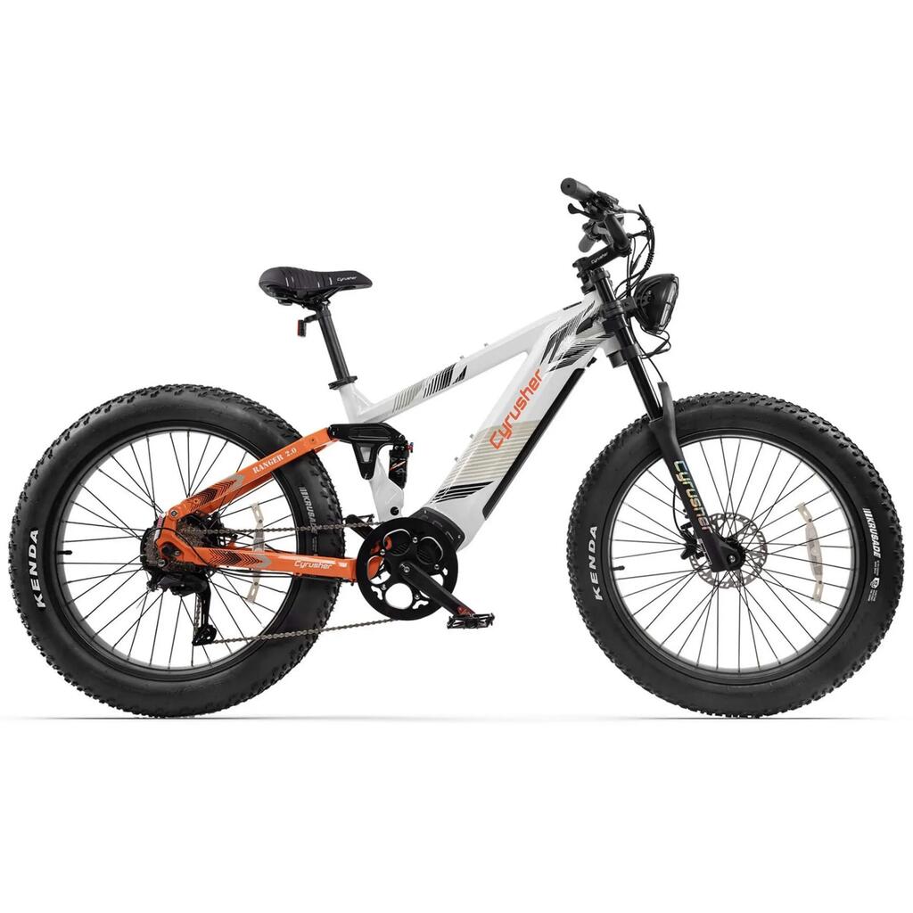 Градски електрически велосипед за възрастни Cyrusher Ranger 2.0 батерия 52V20Ah