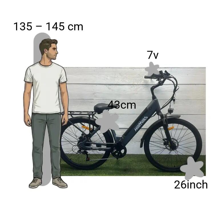 Vélo d’occasion Nieuw HillMiles MileCity 1 2/4