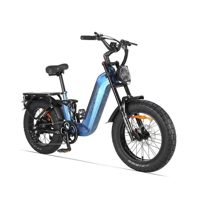 Електрически велосипед Cyrusher Kommoda 3.0,Батерия 48V 20Ah,Гума 20"