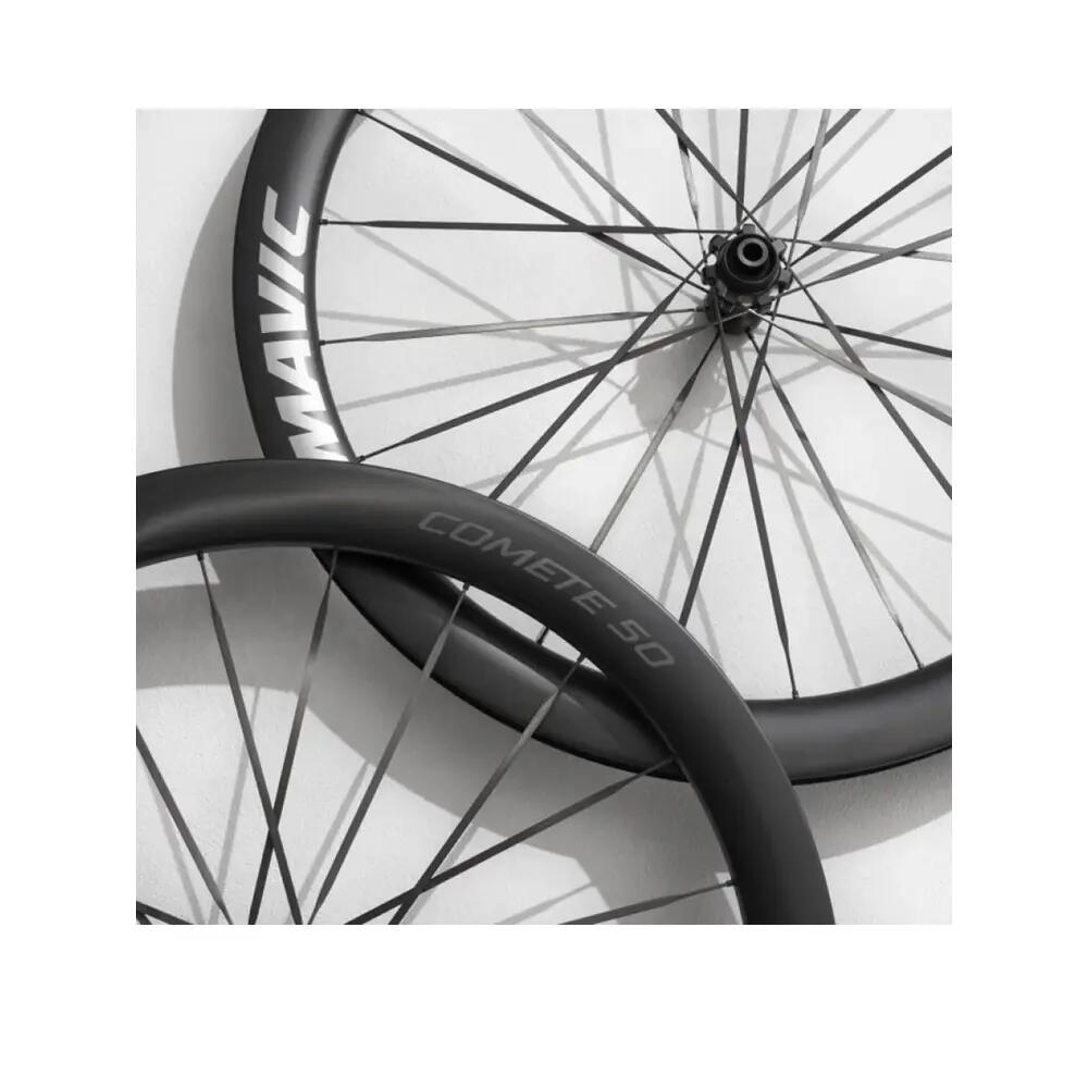 Roue de vélo de route Mavic Comete 45 Cl Disque Tubeless Srebrny 5/8