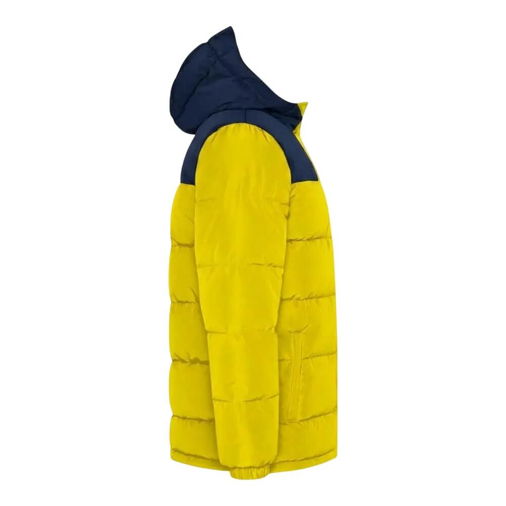 Unisex Tallin geïsoleerde jas voor volwassenen (Geel/Navy Blue) 3/4