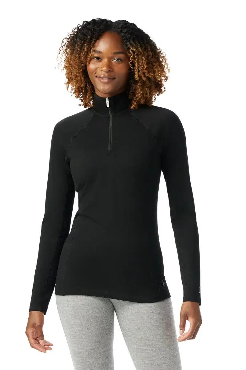 Koszulka termoaktywna damska Classic All Season Merino Base Layer 1/4 Zip 2/4