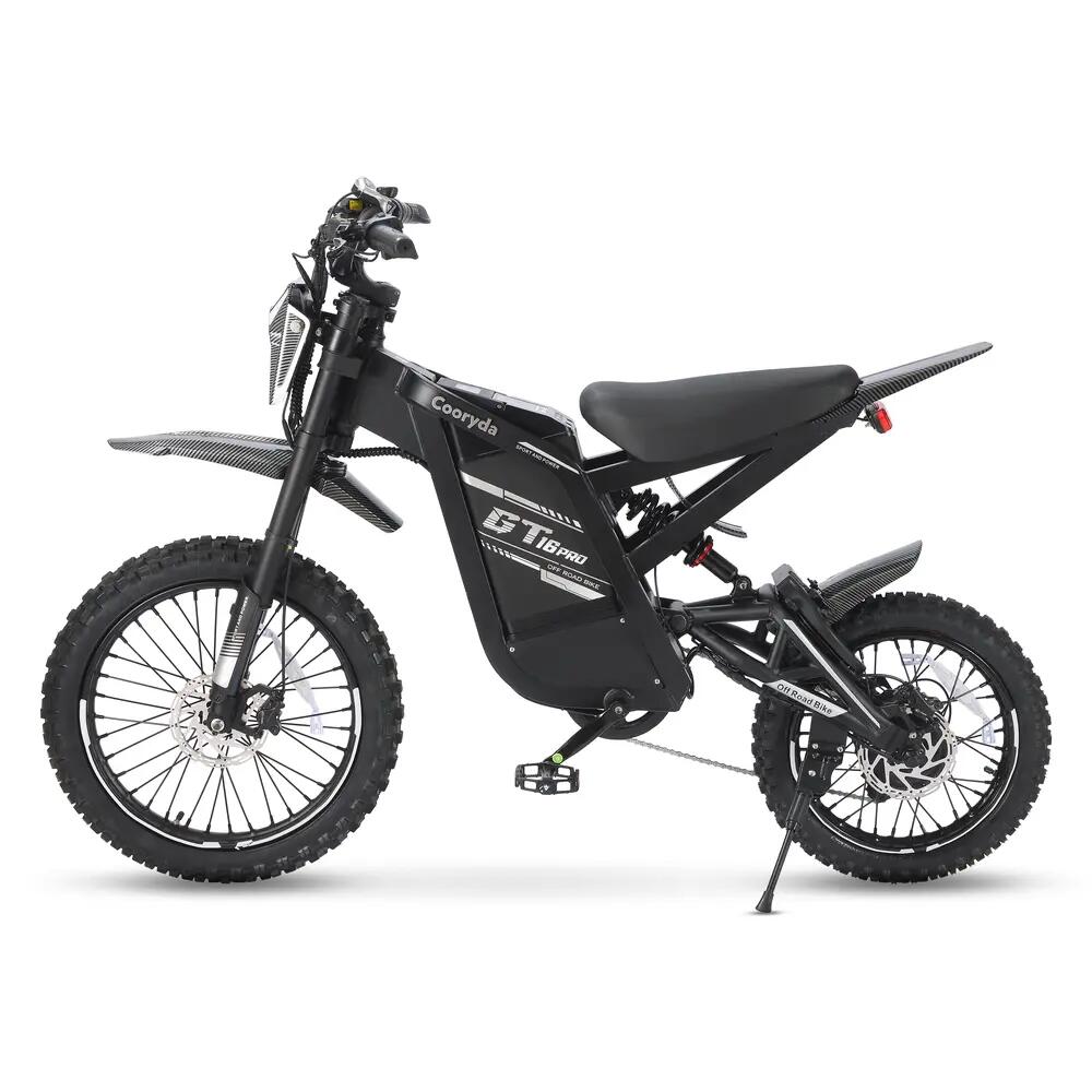 GT16 Pro - Fatbike électrique - 16 pouces - 250W - 7 vitesses - Noir 4/4
