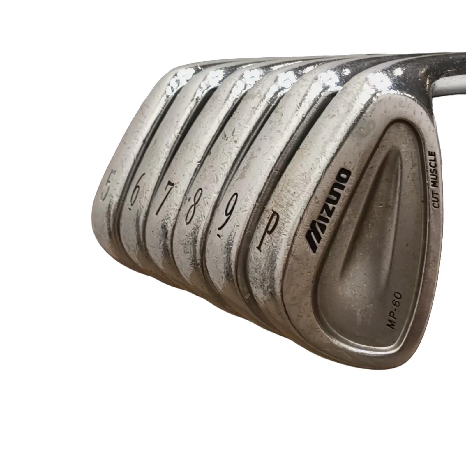 Mizuno MP-60 IJzerset / 5-PW / Flex Regular / Staal 3/7