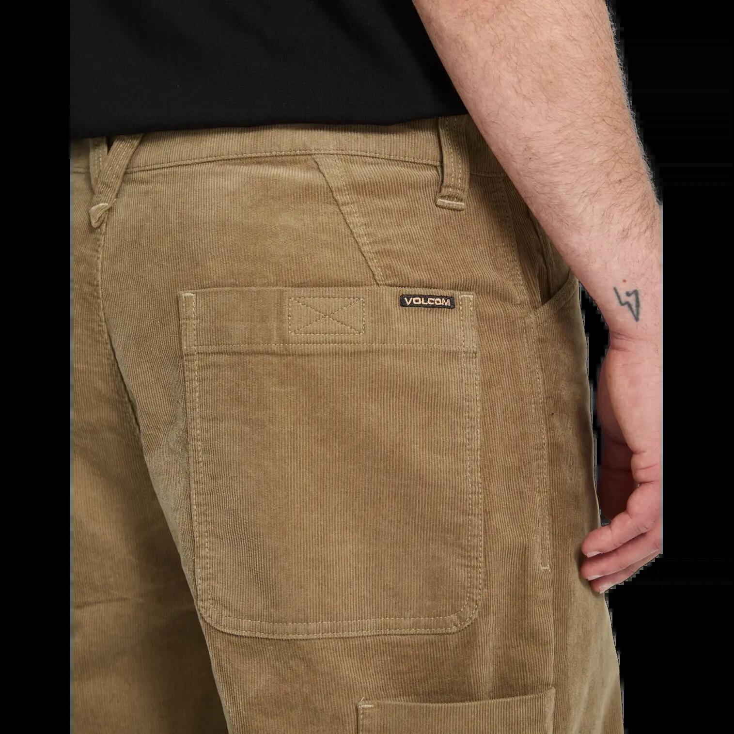 Pantalon Volcom Kraftsman DARK KHAKI 4/6