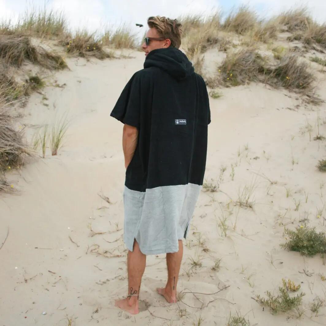 Poncho Wave Hawaii Cotton/ Recy-PES Poncho Moledo XL WH4045 Multicolore 110 x 80 4/7