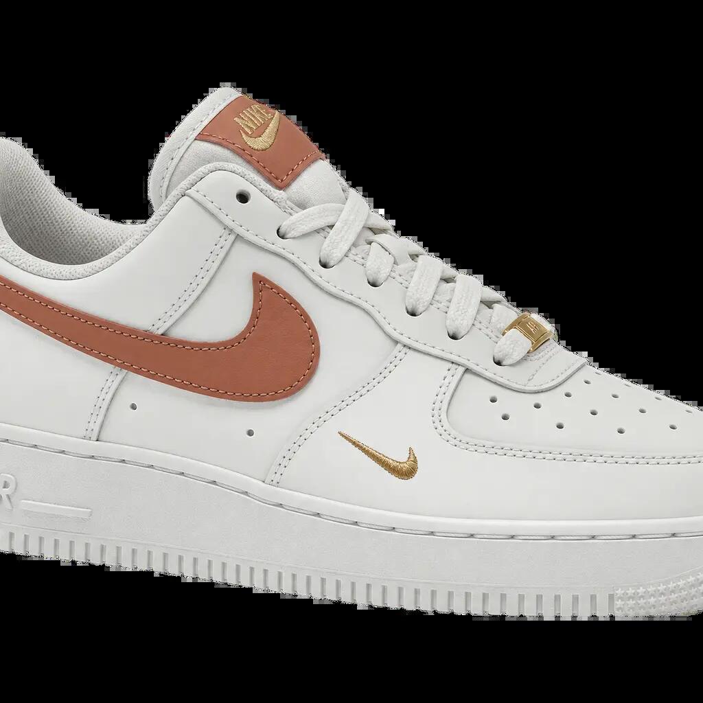 Damen - sneaker - schlicht - nike air force 1 07 essential - weiß-rosa