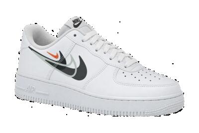 Heren - sneakers - multi-swoosh - nike air force 1 07 - wit-zwart