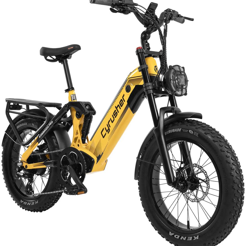 Електрически велосипед Cyrusher Kommoda Pro мотор 250W батерия 52V 20Ah гума 20"