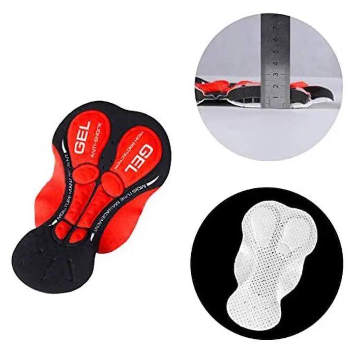 Sous-vêtements de cyclisme, coton avec silicone, noir, XL international 5/5