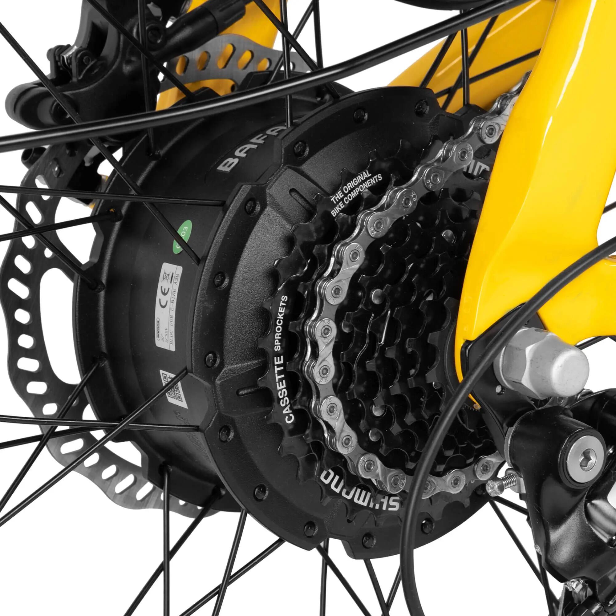 Vélo électrique urbain adulte Cyrusher Kommoda Pro 52V20Ah autonomie 100km 5/7