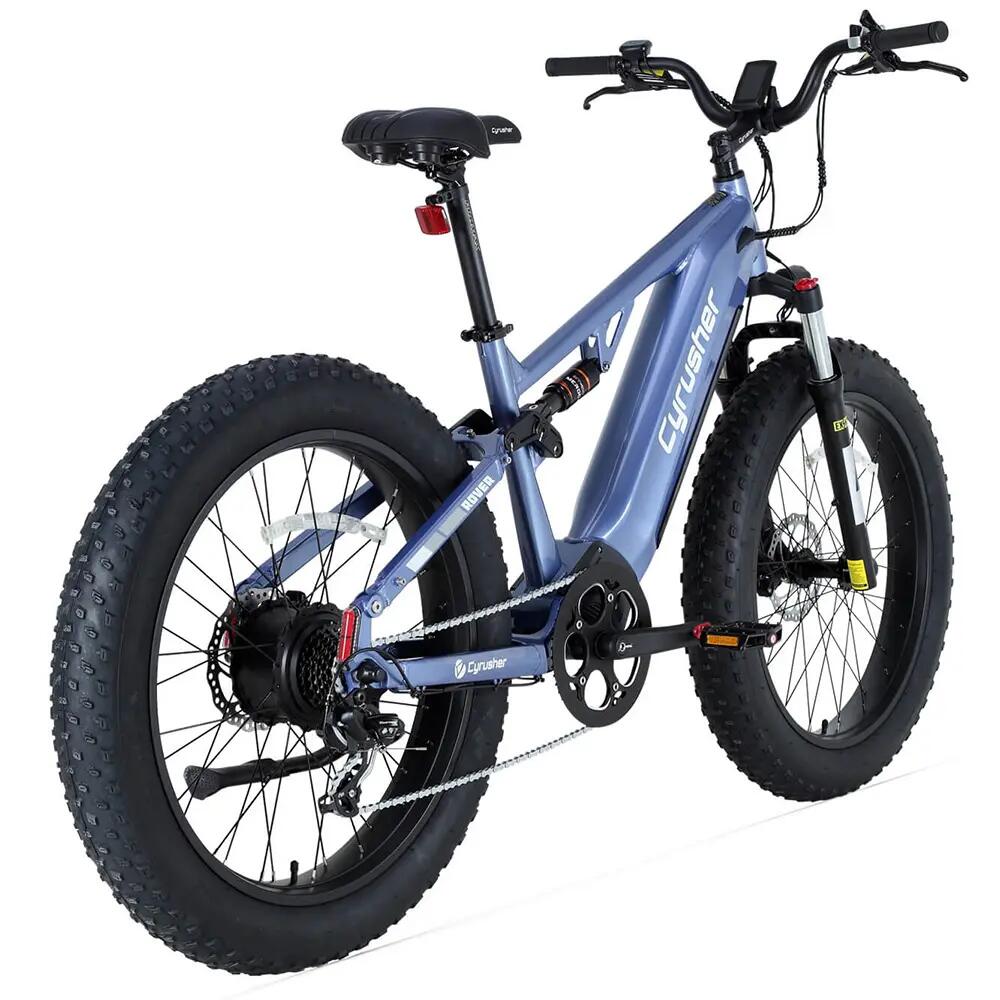 Bicicleta eléctrica Cyrusher Rover, Motor 250W, Batería 52V 15,6Ah,Neumático 26 3/8