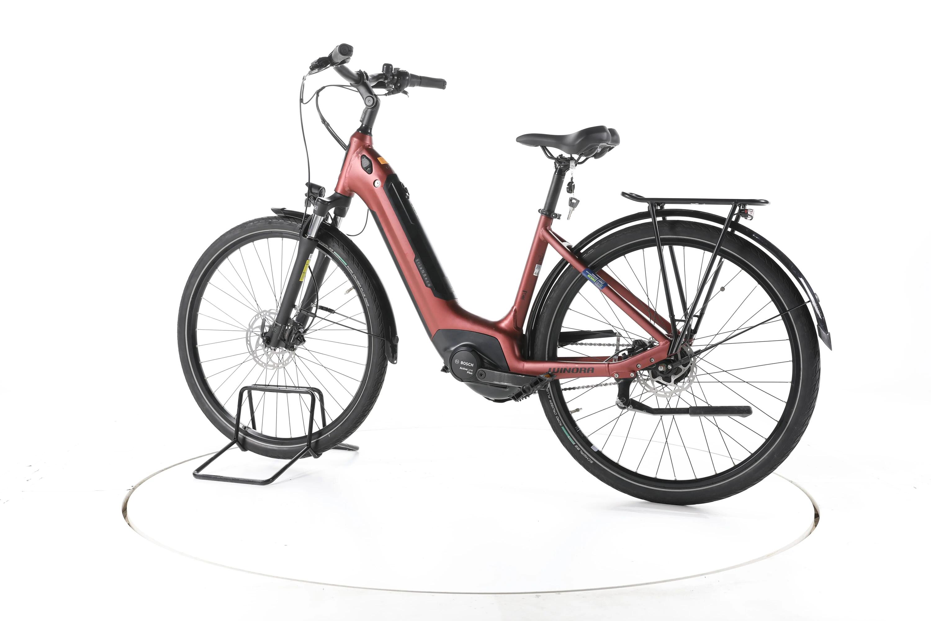 Second Life - Winora Tria N8 f Eco City E-Bike Niska rama - Bardzo dobry stan 7/7