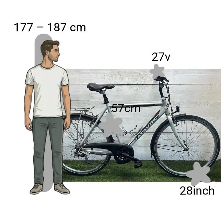 Bicicleta usada Batavus Apaache 2/4