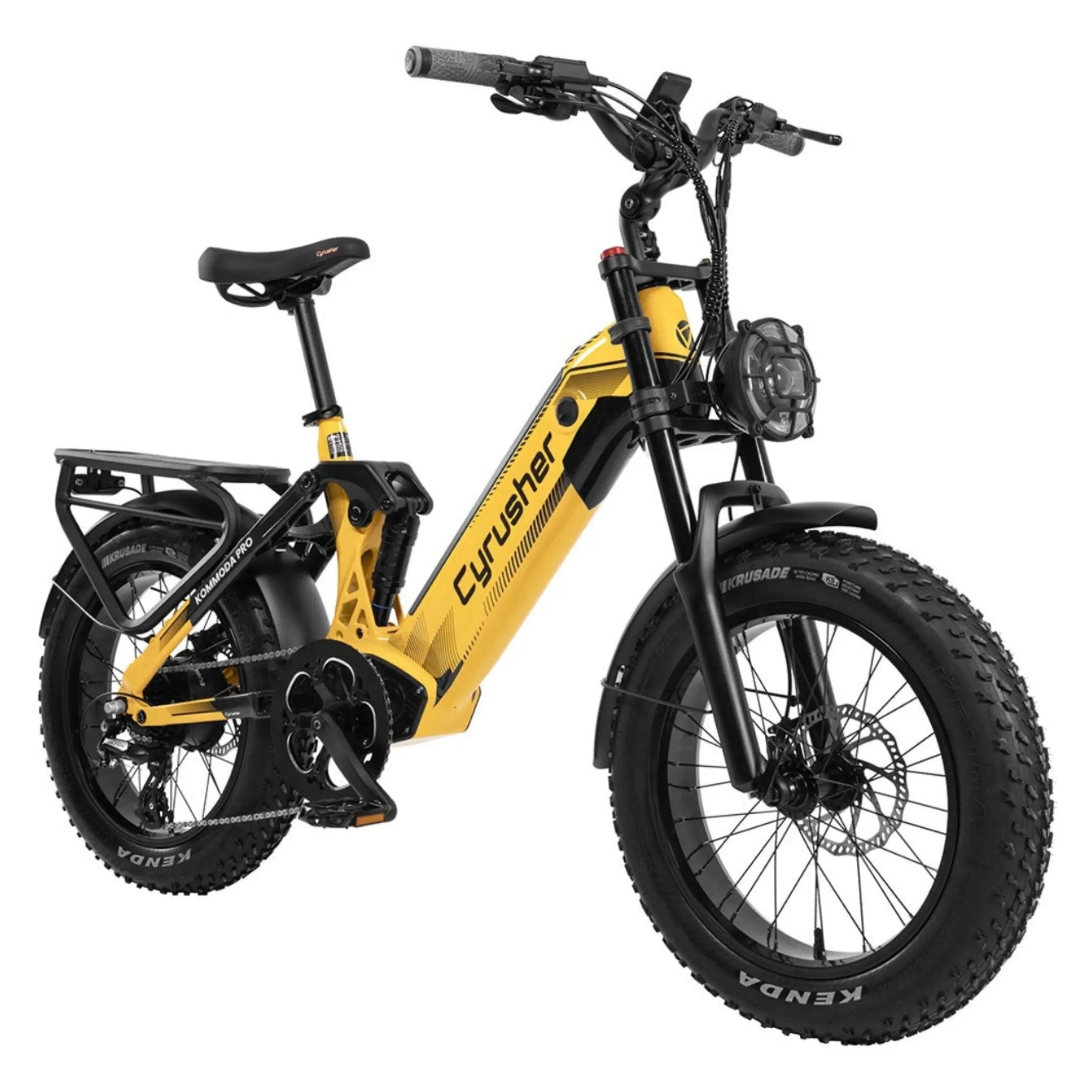 Vélo électrique urbain adulte Cyrusher Kommoda Pro 52V20Ah autonomie 100km 2/7