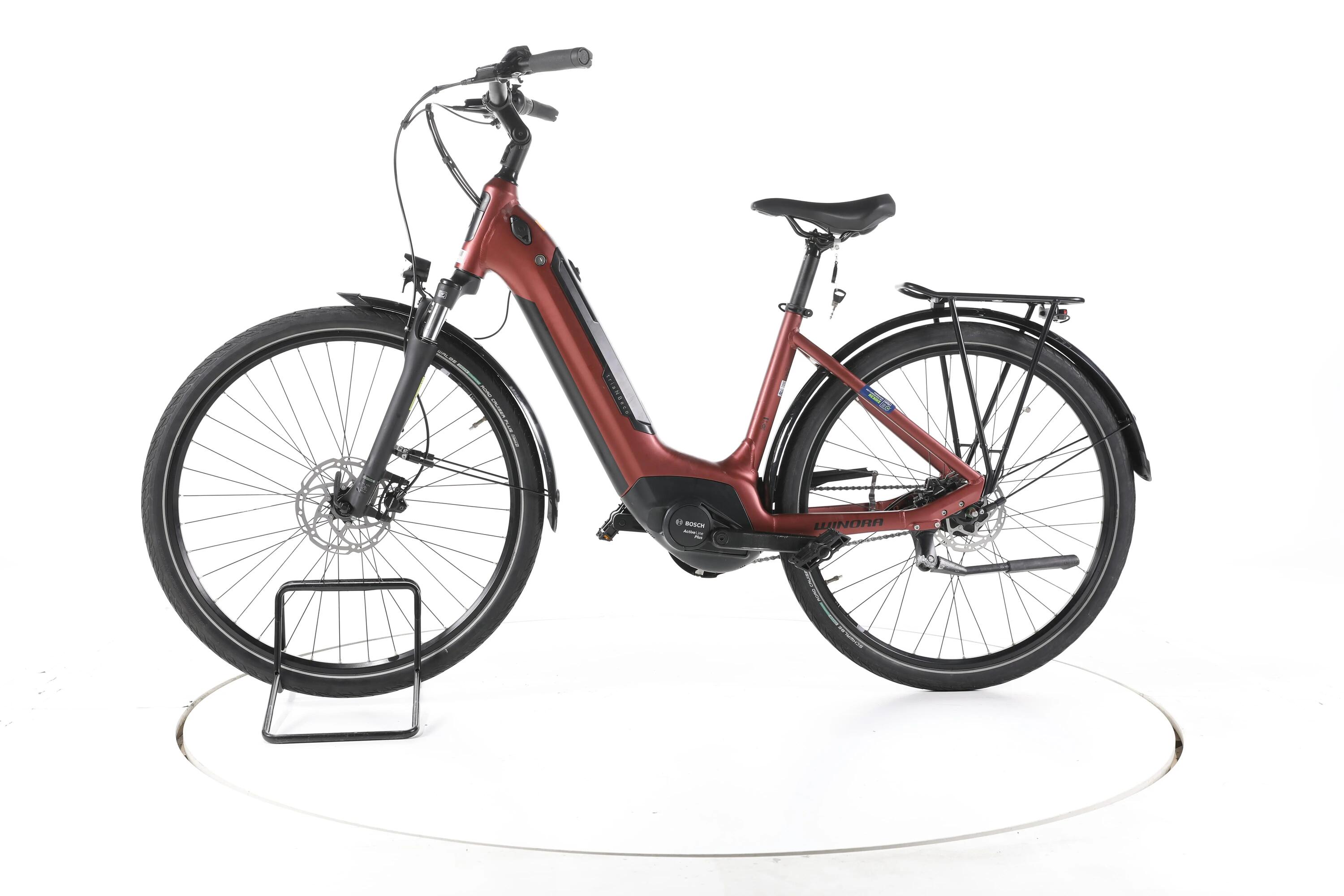 Second Life - Winora Tria N8 f Eco City E-Bike Niska rama - Bardzo dobry stan 6/7