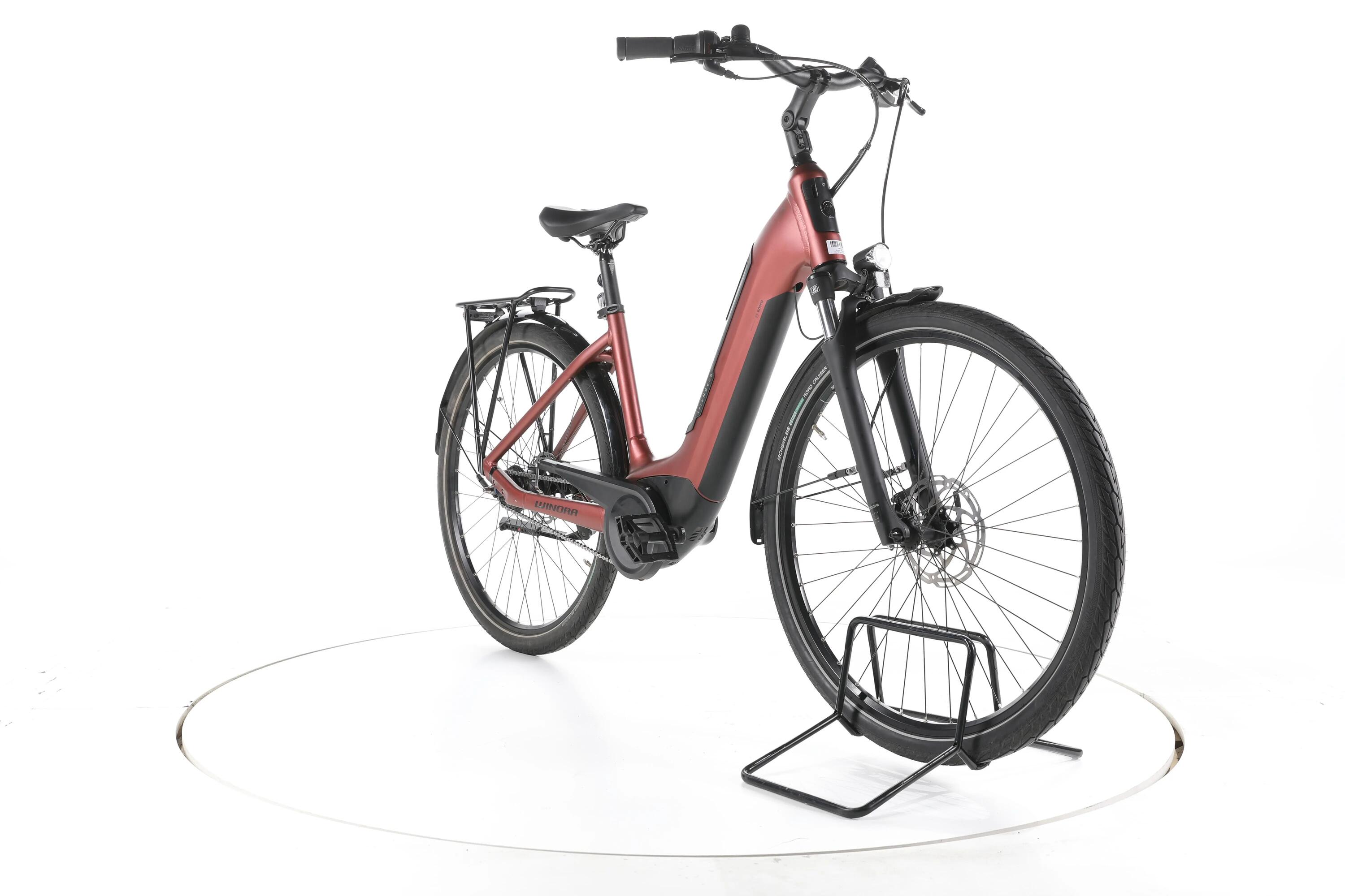Second Life - Winora Tria N8 f Eco City E-Bike Niska rama - Bardzo dobry stan 3/7