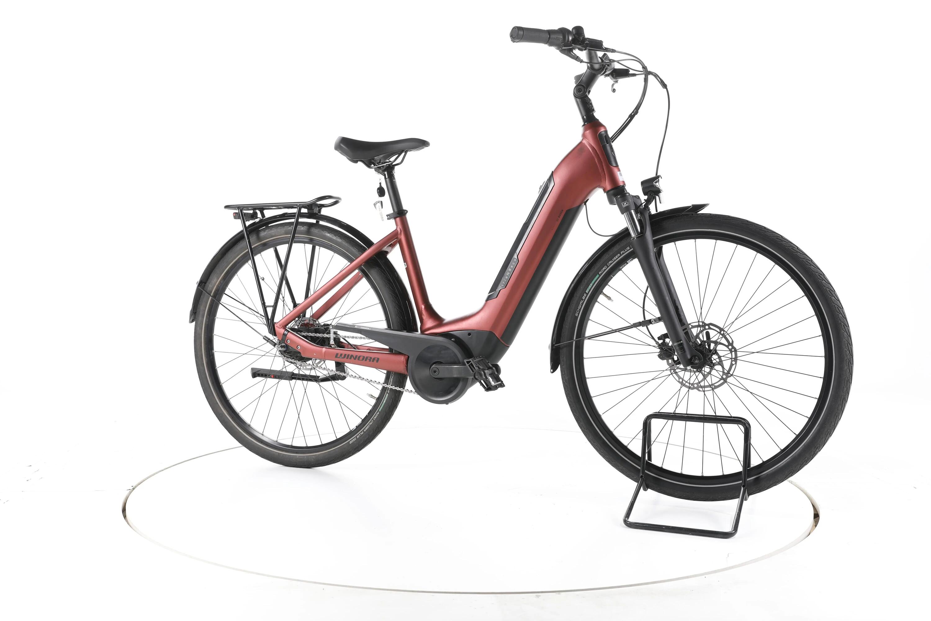 Second Life - Winora Tria N8 f Eco City E-Bike Niska rama - Bardzo dobry stan 2/7