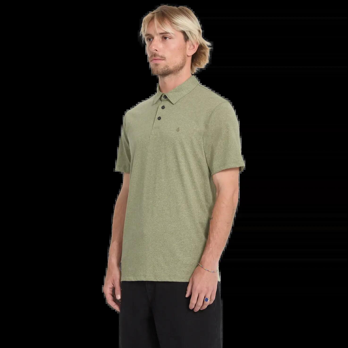 Camisa Volcom WOWZER Thymen Green 3/5