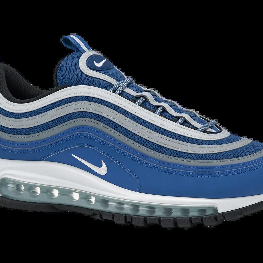 Herren - Sneaker - Mesh, Wellenmuster - Air Max 97 - Court Blue