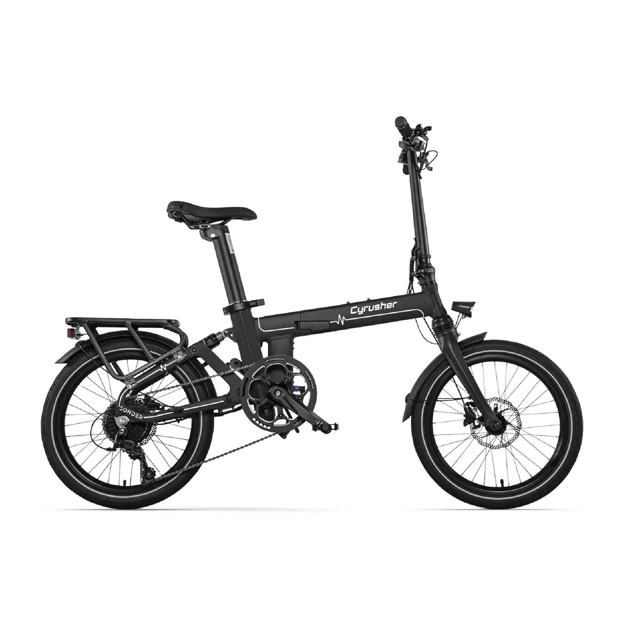 Bicicletta elettrica per adulti Cyrusher Sonder, batteria 48 V 10 Ah 2/14