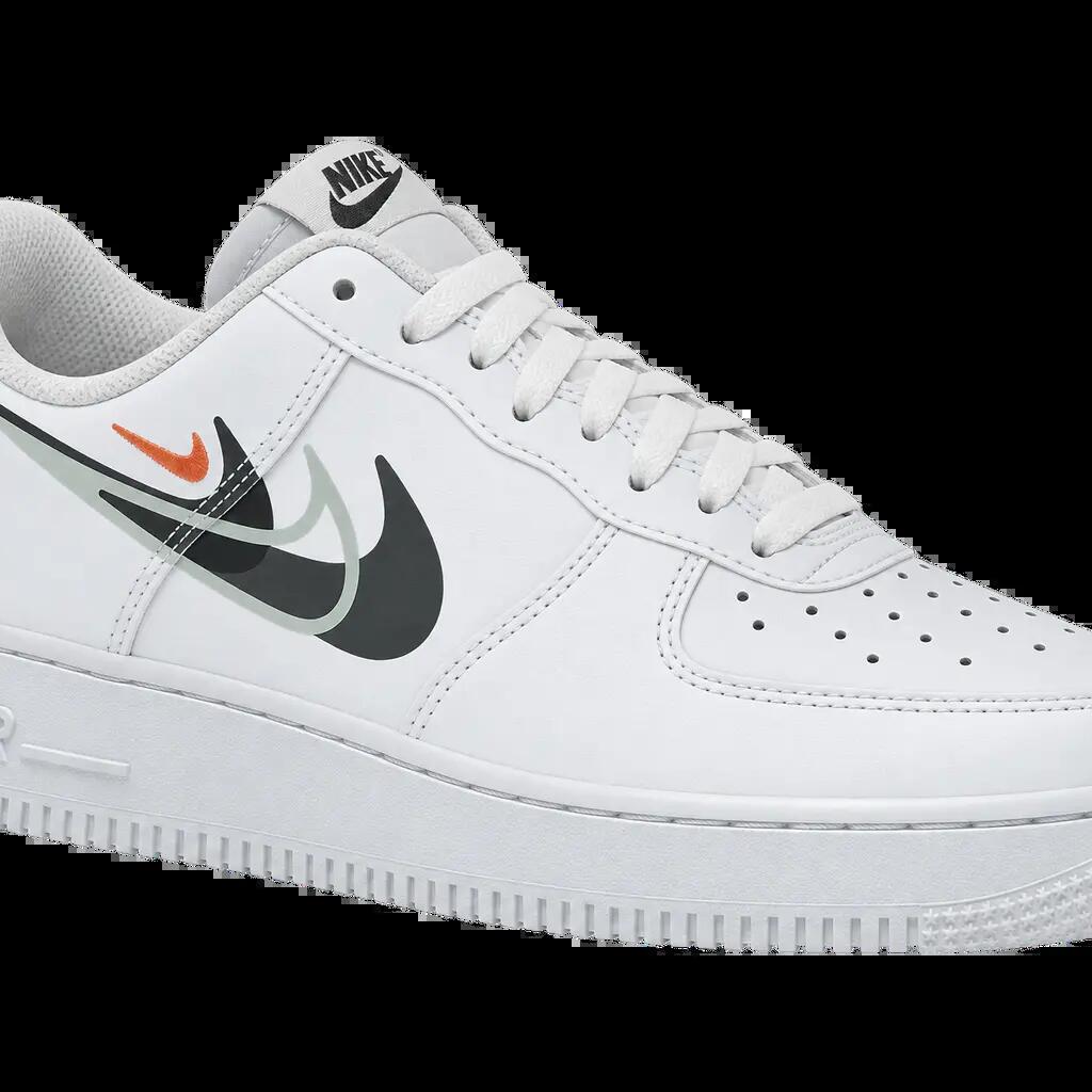 Herren - sneaker - low-top - nike air force 1 07 multi swoosh - weiß