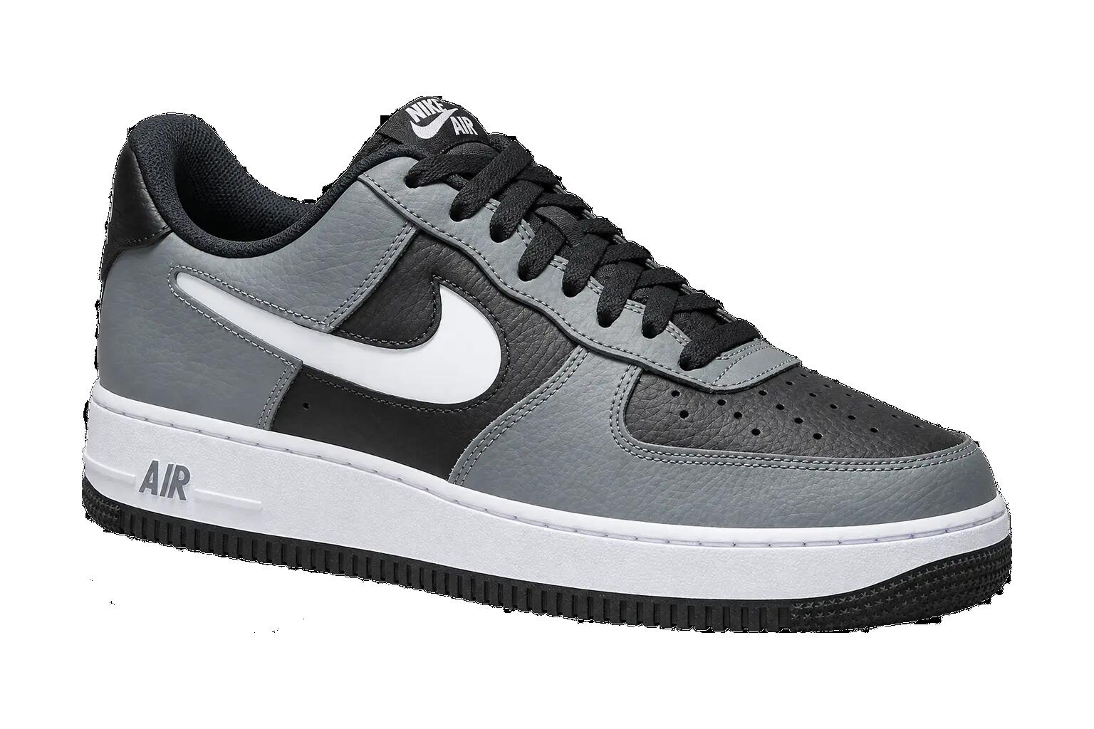 Scarpa uomo low-top con lacci Nike Air Force 1 07 LV8 nero 1/1