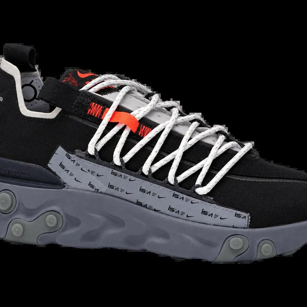 Herren - sneaker - nike react wr ispa gunsmoke - grau