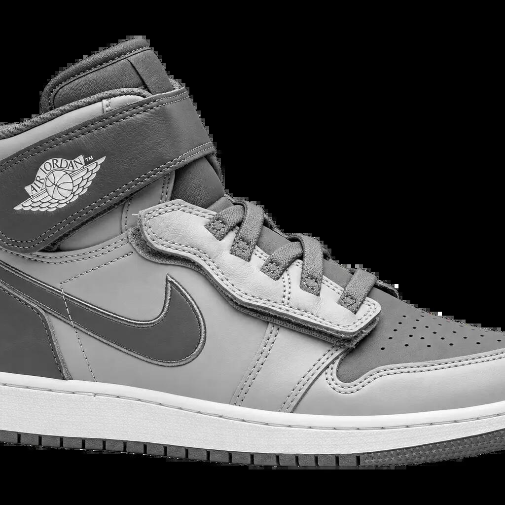 Kinder - sneaker - flyease - air jordan 1 - grau