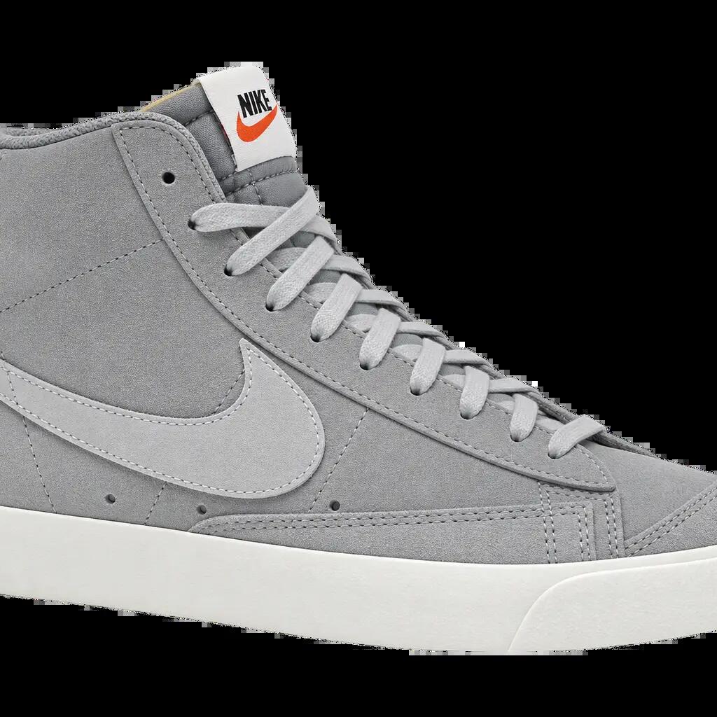 Herren - Sneaker - Wildleder - Nike Blazer Mid 77 - Wolf Grey