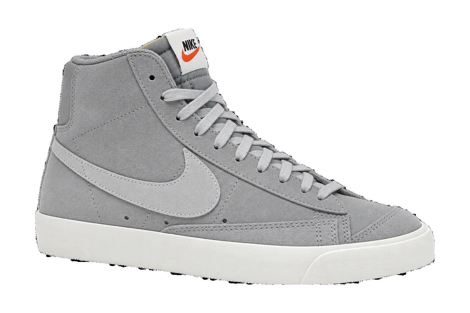 Hombre - Zapatilla - Cuero nobuk - Nike Blazer Mid 77 - Wolf Grey 1/1