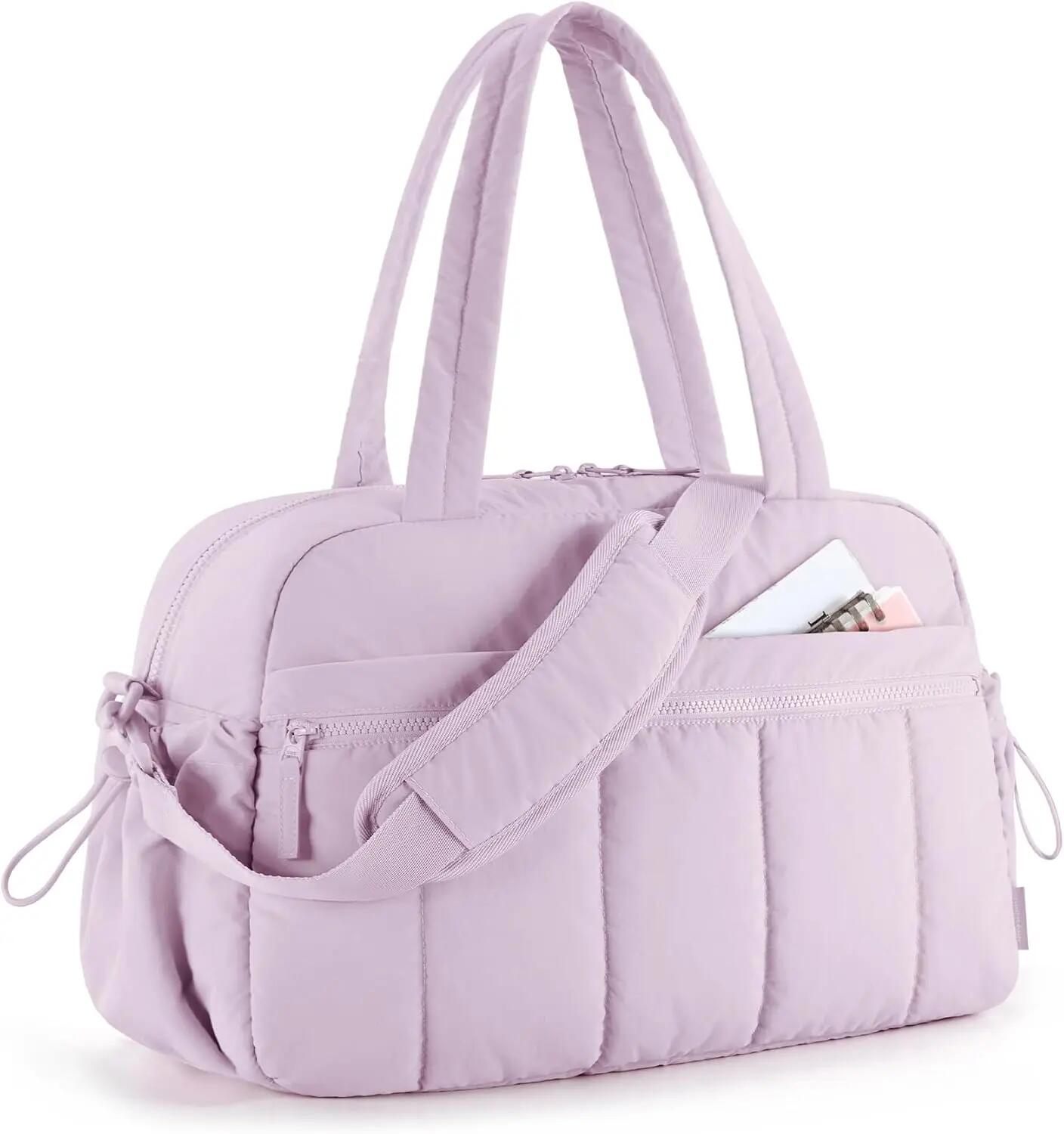 Sac de Voyage Femme Sport Bagage Cabine avec Compartiment Humide S 1/5