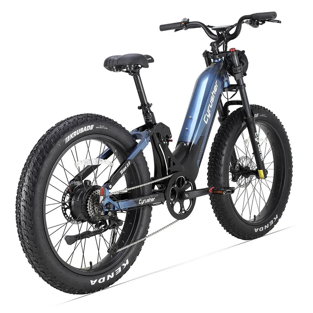 Electric bike Cyrusher Trax 2.0, Motor 250W, 52V 20Ah Battery, Tires 26" 3/6