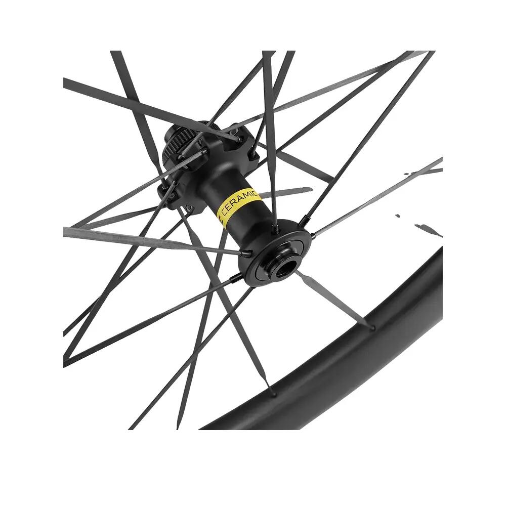 Roue de vélo de route Mavic Comete 45 Cl Disque Tubeless Srebrny 4/8
