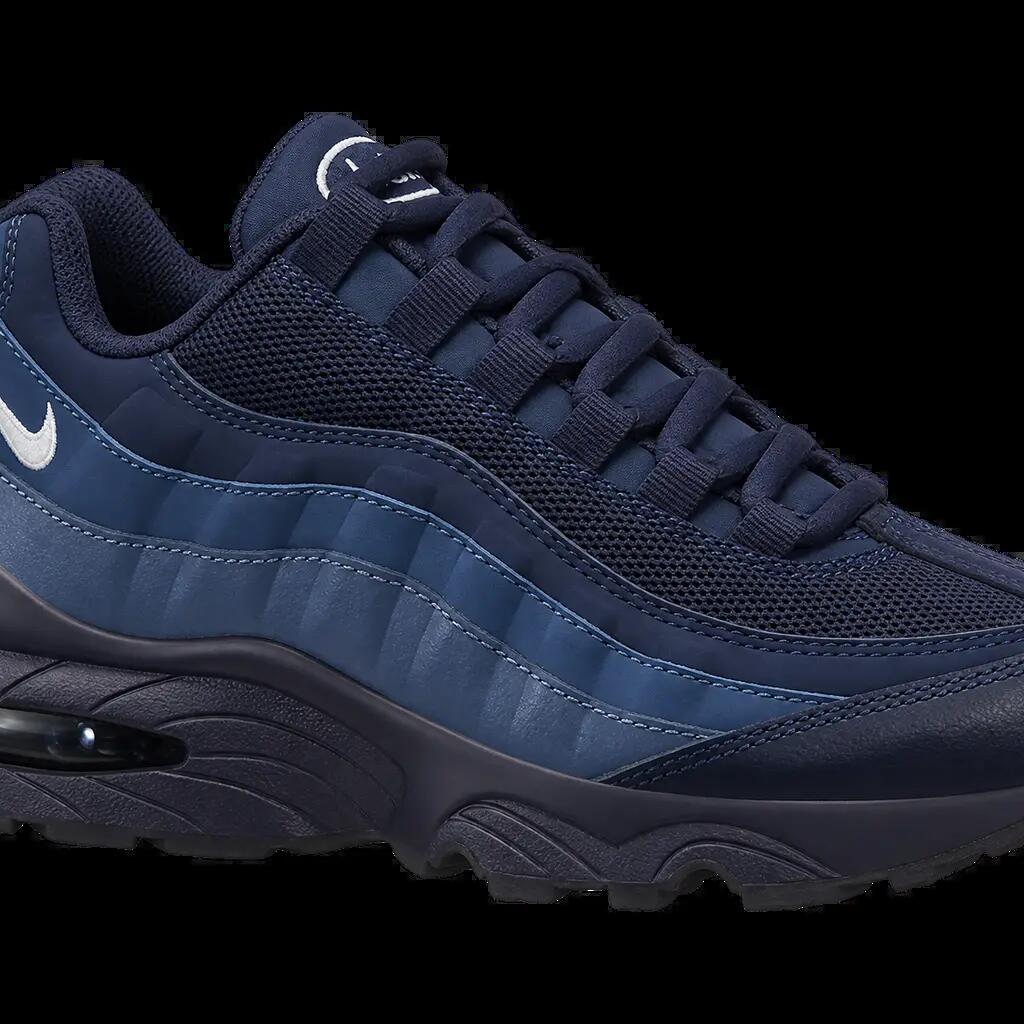 Kinder - sportliche Sneakers - Schuhe - Nike Air Max 95 GS - blau, ohne OVP