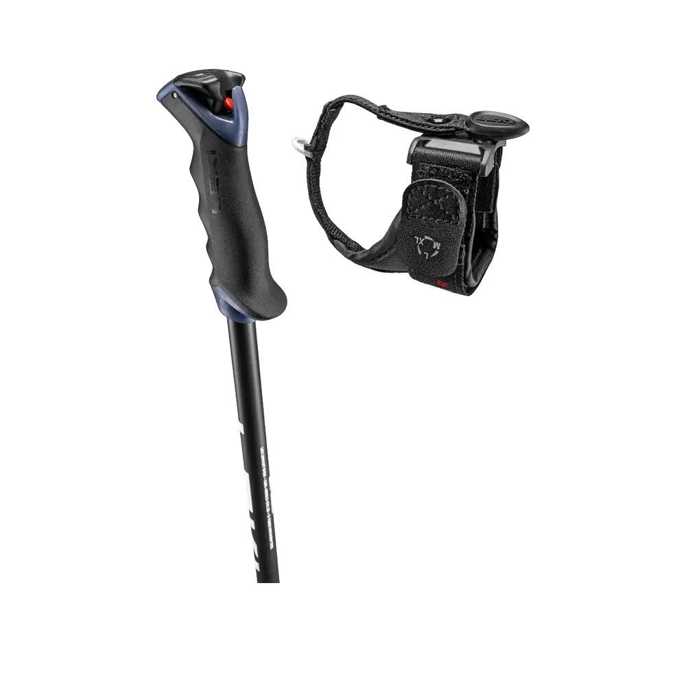 Bâtons de ski Leki Alpino Voltec Lite TR Noir/Blanc 9/10