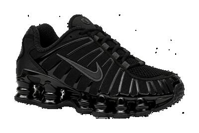 Kinder - sneaker - opvallende shox-sneaker - nike shox tl gs - zwart