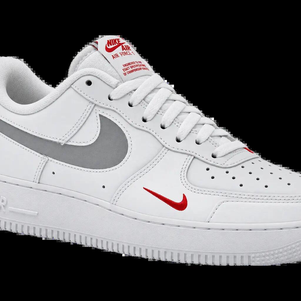 Herren - Sneaker - Low cut - Nike Air Force 1 Cut Out Swoosh - weiß